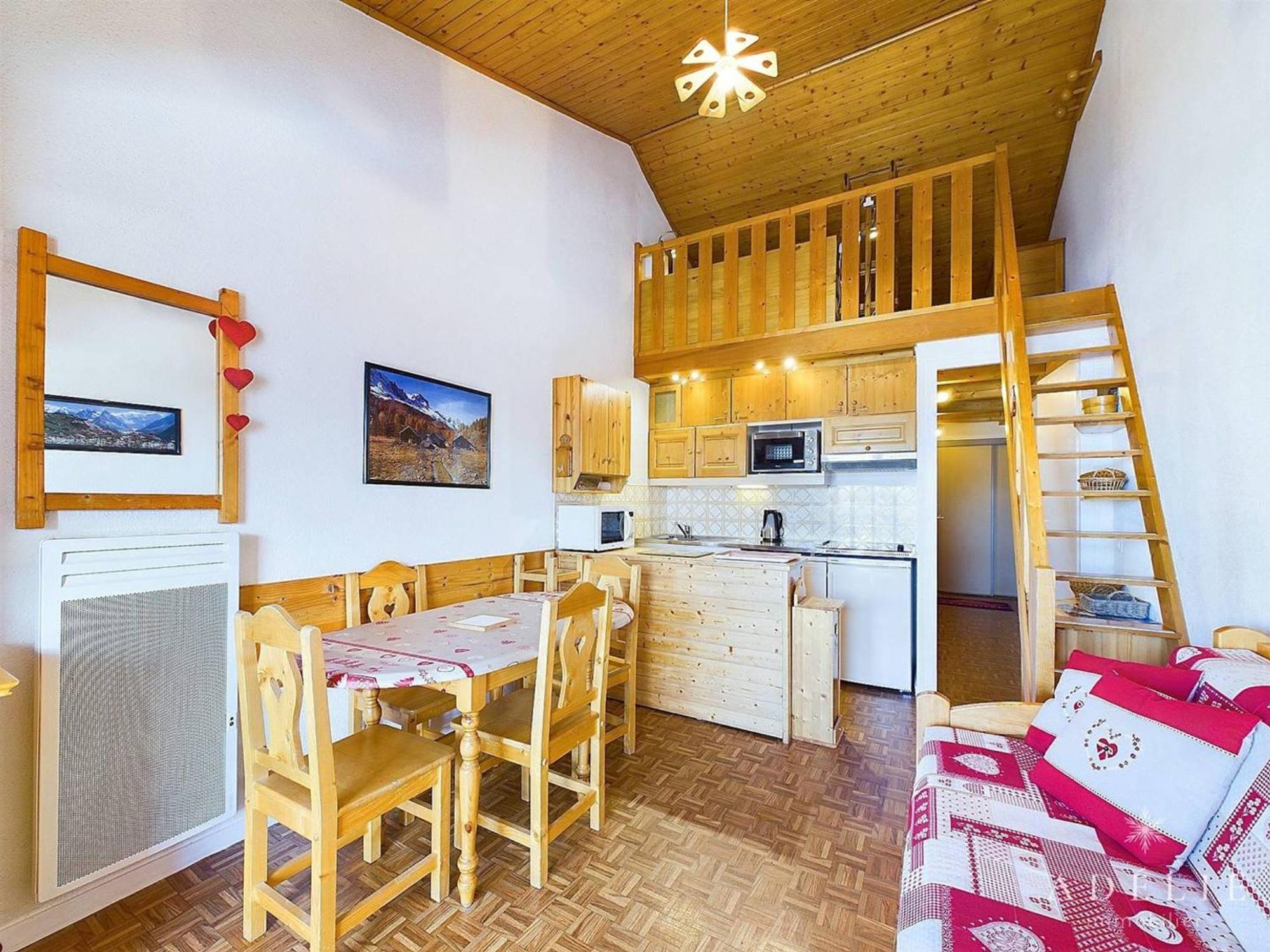 Studio Cabine Et Mezzanine Pour 4 Pers A Montvalezan-La Rosiere - Fr-1-398-550 Buitenkant foto