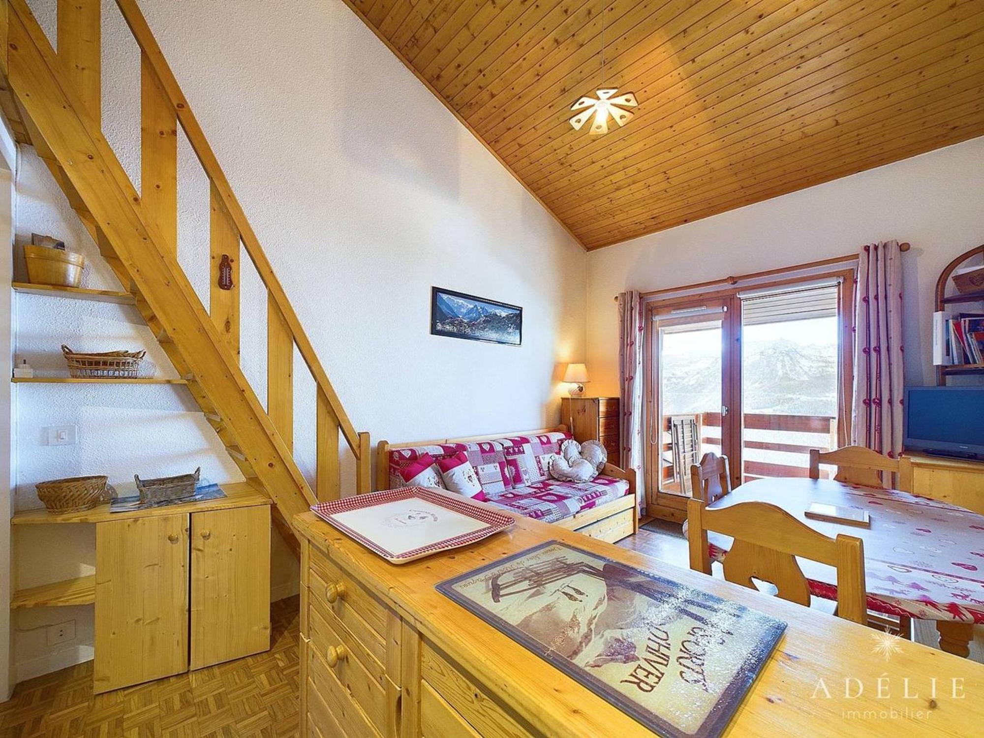 Studio Cabine Et Mezzanine Pour 4 Pers A Montvalezan-La Rosiere - Fr-1-398-550 Buitenkant foto